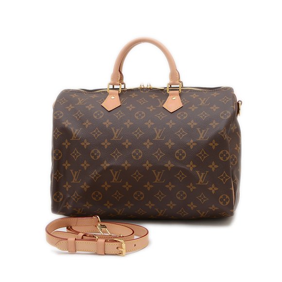 Louis Vuitton Monogram Speedy Bandouliere 35 2-Way Hand/Shoulder Bag M46981 BP - Picture 1 of 7
